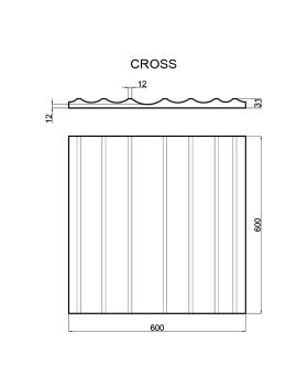 3D панель Artpole Cross Гипс-foto2