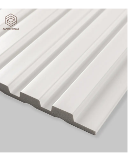 Стеновая панель Alpine Walls LineArt ECO6601W Полистирол 2900*160*12 мм-foto3