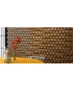 3d панель Artpole Oniks Platinum Гипс с виниловым покрытием 75*75*25 мм-foto4