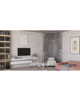 3D панель Artpole Pallada 1-4 Гипс 600*600*21 мм-foto10