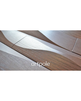 3d панель Artpole Waterfall Platinum Гипс с виниловым покрытием 600*150*45 мм-foto8