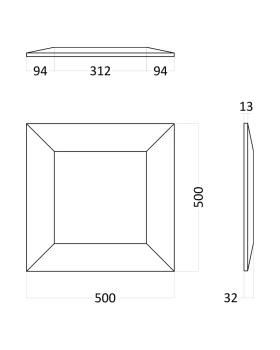 3D панель Artpole Choco Elementary Гипс-foto2