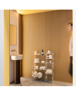 WX204 Декоративная панель Orac Decor RIPPLE Полиуретан-foto2