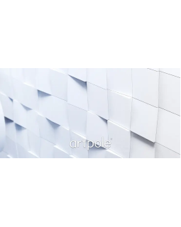 3d панель Artpole Kvadro Elementary Гипс 100-200*100*200*30 мм-foto3