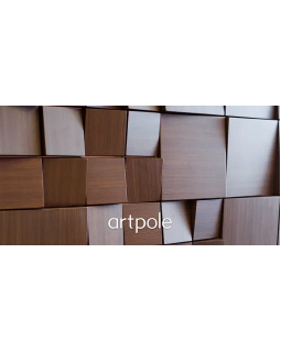 3d панель Artpole Kvadro Platinum Гипс с виниловым покрытием 100*200*100-200*30 мм-foto10