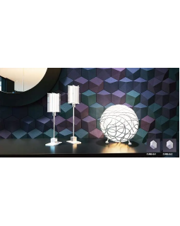 3d панель Artpole Cube Elementary Гипс 200*173*35 мм-foto3