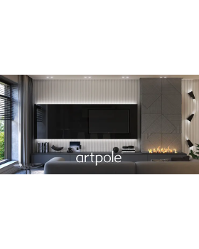 3D панель Artpole Pallada 1-4 Гипс 600*600*21 мм-foto3