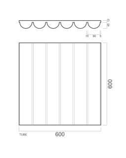 3D панель Artpole Tube M-0067 Гипс-foto2