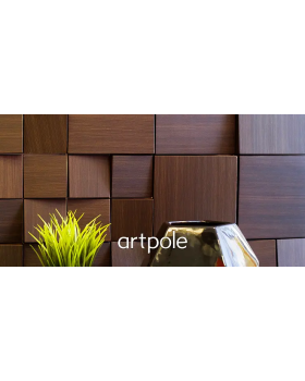 3d панель Artpole Kvadro Platinum Гипс с виниловым покрытием 100-200*100-200*30 мм-foto9
