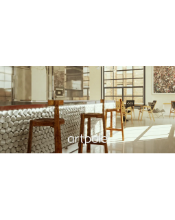 3d панель Artpole Oniks Platinum Гипс с виниловым покрытием 75*75*25 мм-foto6