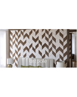 3d панель Artpole Kolos Platinum Гипс с виниловым покрытием 355*177*11 мм-foto5