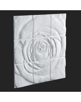 3D панно Artpole Rose Гипс