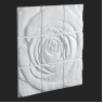 3D панно Artpole Rose Гипс