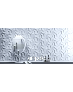 3d панель Artpole Mercury Platinum Гипс с виниловым покрытием 250*145*22 мм-foto4