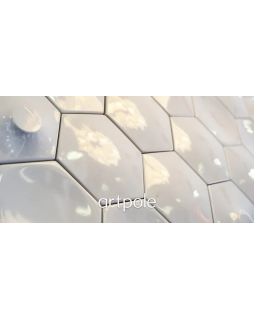 3d панель Artpole Heksa Platinum Гипс с виниловым покрытием 200*173*17*37 мм-foto8