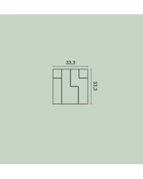 W102 Декоративная панель Cubi Orac Decor Полиуретан-foto2