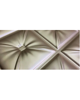 3d панель Artpole Chester Platinum Гипс с виниловым покрытием 500*500*33 мм-foto3