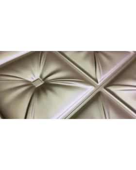 3d панель Artpole Chester Platinum Гипс с виниловым покрытием 500*500*33 мм-foto3