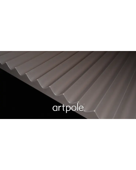 3d панель Artpole Zigzag Platinum Гипс с виниловым покрытием-foto4