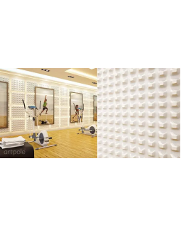 3d панель Artpole Hoop M-0022 Гипс-foto3
