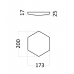 3d панель Artpole Heksa Elementary Гипс 200*173*17-37 мм