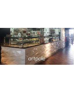3D панель Artpole Stells Elementary Гипс 600*600*48 мм-foto4