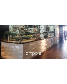 3D панель Artpole Stells Elementary Гипс 600*600*48 мм-foto4