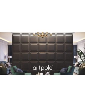 3D панель Artpole Choco Elementary Гипс-foto3