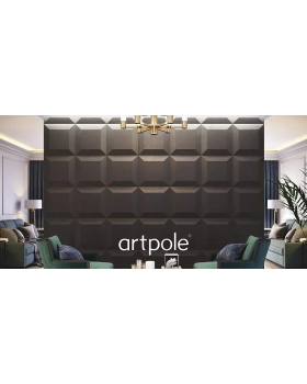 3D панель Artpole Choco Elementary Гипс-foto3