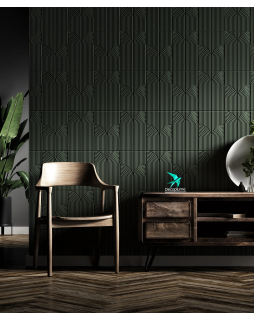 Декоративная панель Decoplume Wave Композитный полимер 300*100*10 мм-foto4