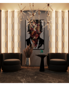 Декоративная панель Decoplume Base Композитный полимер 300*100*10 мм-foto9