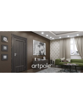 3d панель Artpole Vector Platinum Гипс с виниловым покрытием 600*600*21 мм-foto3