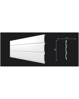 Декоративная панель Decor Dizayn DD913 Полистирол 2000-3000*240*12 мм-foto2