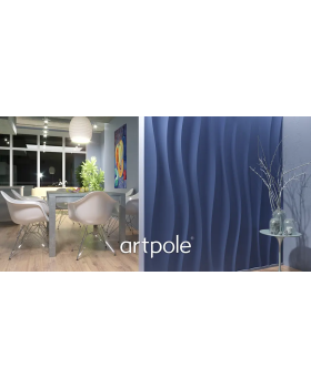 3d панель Artpole Smoke Гипс 650*650*30 мм-foto4