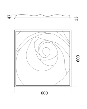 3D панель Artpole Rose Пятый элемент Elementary Гипс-foto2