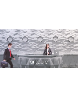 3D панель Artpole Stells Elementary Гипс 600*600*48 мм-foto9
