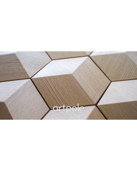 3d панель Artpole Cube Platinum Гипс с виниловым покрытием 200*173*29-35 мм-foto7