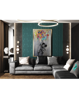 Декоративная панель Decoplume Wave Композитный полимер 300*100*10 мм-foto5
