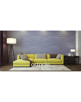 3D панель Artpole Silk Elementary Гипс 600*600*25 мм-foto10