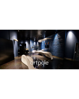 3D панель Artpole Silk Elementary Гипс 600*600*25 мм-foto5