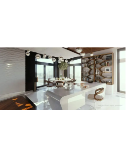 3d панель Artpole Sandy Гипс 600*600*24-80 мм-foto3