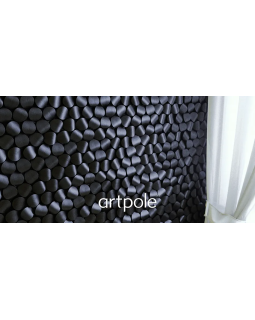 3d панель Artpole Oniks Platinum Гипс с виниловым покрытием 75*75*25 мм-foto7