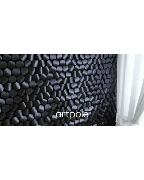 3d панель Artpole Oniks Platinum Гипс с виниловым покрытием 75*75*25 мм-foto7
