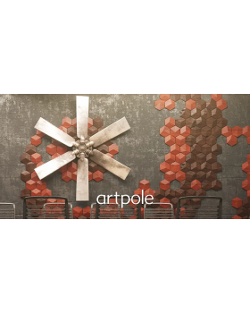 3d панель Artpole Cube Platinum Гипс с виниловым покрытием 200*173*29-35 мм-foto5