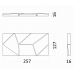 3d панель Artpole Origami Elementary Гипс