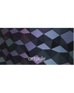 3d панель Artpole Cube Platinum Гипс с виниловым покрытием 200*173*29-35 мм-foto3