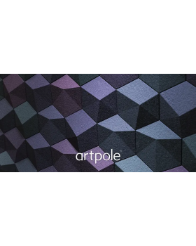 3d панель Artpole Cube Platinum Гипс с виниловым покрытием 200*173*29-35 мм-foto3