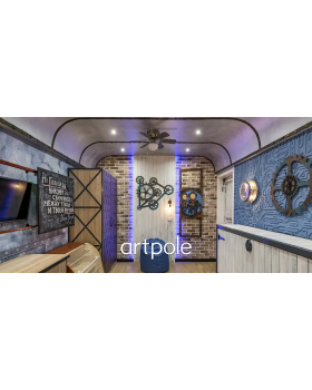 3d панель Artpole Ex-Machina Elementary Гипс 600*600*20 мм-foto7