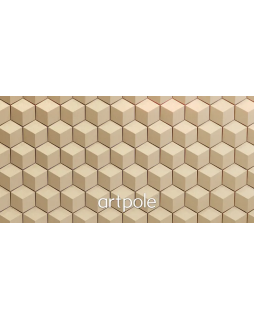 3d панель Artpole Cube Platinum Гипс с виниловым покрытием 200*173*29-35 мм-foto6