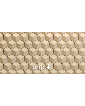 3d панель Artpole Cube Platinum Гипс с виниловым покрытием 200*173*29-35 мм-foto6